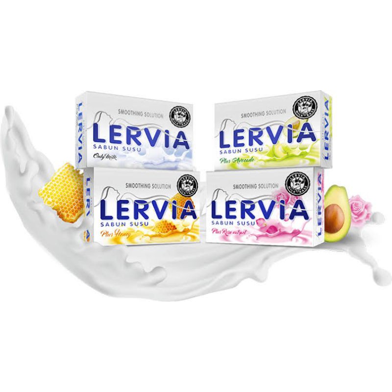 LERVIA GOAT MILK SOAP BAR (72 pcs x 90 gr) /carton